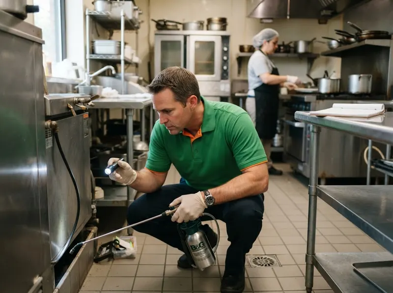 Commercial Kitchen Pest Control in Marietta, GA